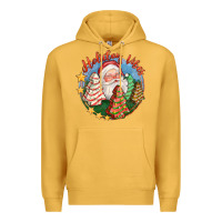 Mustard holiday vibes Premium Hoodie - FaDigitalArtStudio