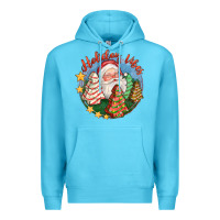 Ocean Blue holiday vibes Premium Hoodie - FaDigitalArtStudio