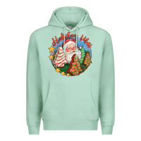 Seafoam holiday vibes Premium Hoodie - FaDigitalArtStudio