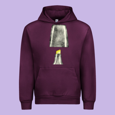 Yellow Highlighter Pen Fa Element Urban Hoodie Designed By Fadigitalartstudio