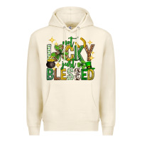 Tofu Not lucky just blessed st. patricks day Premium Hoodie - Neo Western
