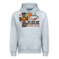 Heather Grey fall for jesus he never leaves Urban Hoodie - CowhideDigitalArt