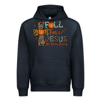 Navy fall for jesus he never leaves Urban Hoodie - CowhideDigitalArt