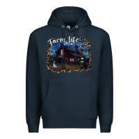 Navy farm life2 Premium Hoodie - SublimationCraftShop