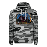Slate Camo farm life2 Premium Hoodie - SublimationCraftShop