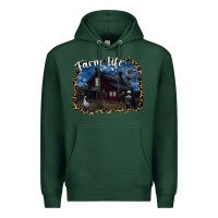 Sports Green farm life2 Premium Hoodie - SublimationCraftShop
