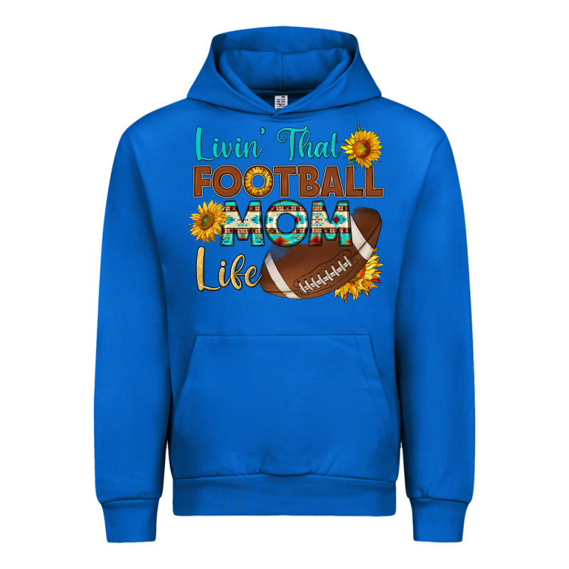 Livin' That Football Mom Life Urban Hoodie by HRA Design Shop | Teevron