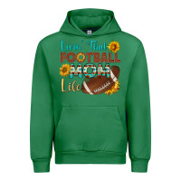 Emerald livin' that football mom life Urban Hoodie - HRA Design Shop