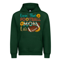 Forest Green livin' that football mom life Urban Hoodie - HRA Design Shop
