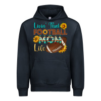 Navy livin' that football mom life Urban Hoodie - HRA Design Shop