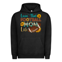 Pigment Black livin' that football mom life Urban Hoodie - HRA Design Shop