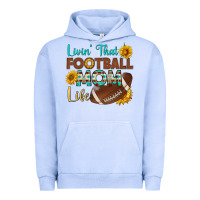 Pigment Grape Ice livin' that football mom life Urban Hoodie - HRA Design Shop