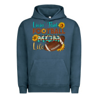 Pigment Midnight Navy livin' that football mom life Urban Hoodie - HRA Design Shop