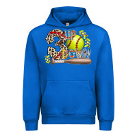 Cobalt three up down softball Urban Hoodie - RacoonDesign