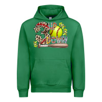 Emerald three up down softball Urban Hoodie - RacoonDesign