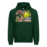 Foreset Green three up down softball Urban Hoodie - RacoonDesign