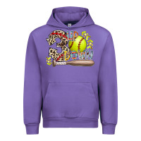 Tulip three up down softball Urban Hoodie - RacoonDesign