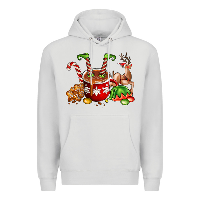 Chocolate Elf Premium Hoodie by FaDigitalArtStudio | Teevron