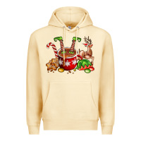 Pina Colada chocolate elf Premium Hoodie - FaDigitalArtStudio