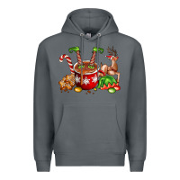 Rock chocolate elf Premium Hoodie - FaDigitalArtStudio