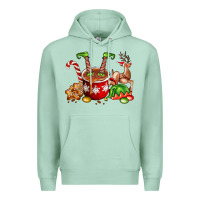 Seafoam chocolate elf Premium Hoodie - FaDigitalArtStudio