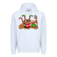 White chocolate elf Premium Hoodie - FaDigitalArtStudio