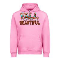 Fuchsia Pink fall is proof that change is beautiful Urban Hoodie - CowhideDigitalArt