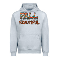 Heather Grey fall is proof that change is beautiful Urban Hoodie - CowhideDigitalArt
