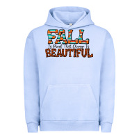 Pigment Grape Ice fall is proof that change is beautiful Urban Hoodie - CowhideDigitalArt