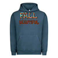 Pigment Midnight Navy fall is proof that change is beautiful Urban Hoodie - CowhideDigitalArt