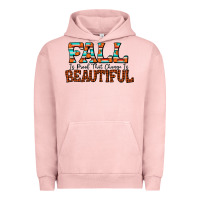 Pigment Salmon fall is proof that change is beautiful Urban Hoodie - CowhideDigitalArt