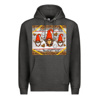 Charcoal Heather western volleyball gnome Premium Hoodie - HRA Design Shop