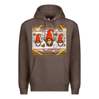 Coffee western volleyball gnome Premium Hoodie - HRA Design Shop