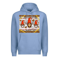 Colony Blue western volleyball gnome Premium Hoodie - HRA Design Shop