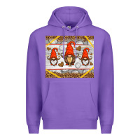 Purple western volleyball gnome Premium Hoodie - HRA Design Shop