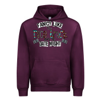 Mauve Wine fancy like the race track on a date night Urban Hoodie - CowhideDigitalArt