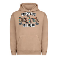 Pigment Burro fancy like the race track on a date night Urban Hoodie - CowhideDigitalArt
