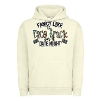 Pigment Pistachio fancy like the race track on a date night Urban Hoodie - CowhideDigitalArt