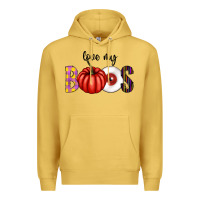 Antique Gold love my boos Premium Hoodie - CowhideDigitalArt
