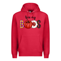 Cardinal love my boos Premium Hoodie - CowhideDigitalArt
