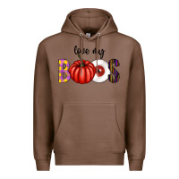 Chestnut love my boos Premium Hoodie - CowhideDigitalArt