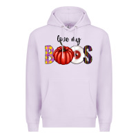 Lilac love my boos Premium Hoodie - CowhideDigitalArt