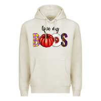 Oatmeal Heather love my boos Premium Hoodie - CowhideDigitalArt
