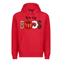 Red love my boos Premium Hoodie - CowhideDigitalArt