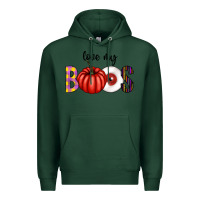 Sports Green love my boos Premium Hoodie - CowhideDigitalArt
