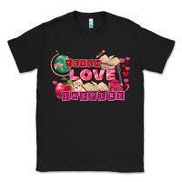 Black Valentine's Day Teach Love Inspire Classic Tee - FaDigitalArtStudio