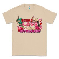 Mushroom Valentine's Day Teach Love Inspire Classic Tee - FaDigitalArtStudio