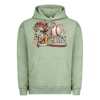 Pigment Oil Green three up down Urban Hoodie - RacoonDesign