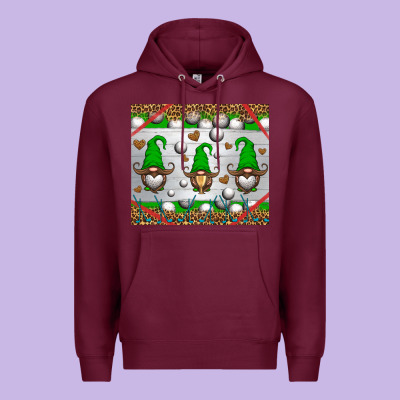 Western Golf Gnome Premium Hoodie Designed By Hra Design Shop