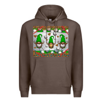 Coffee western golf gnome Premium Hoodie - HRA Design Shop